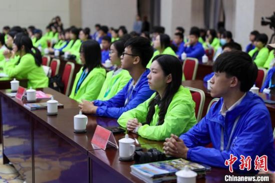 图为启动仪式现场。薛蒂 摄 图为启动仪式现场。薛蒂 摄