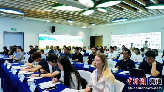 图为活动现场。青海省生态环境厅 供图