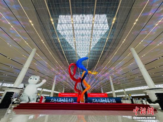 8月5日，t3航站楼内部。孙睿 摄