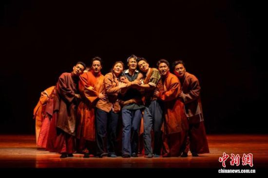 舞剧《昆仑问道》剧照。　青海省演艺集团供图