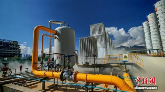 图为拉萨天然气站。青海公司 供图 图为拉萨天然气站。青海公司 供图
