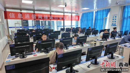 图为比赛现场。青海职业技术大学 供图