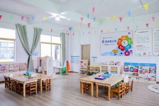 健康童乐园项目教室。 健康童乐园项目教室。