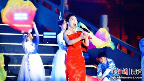 图为活动现场。贵德县委宣传部供图